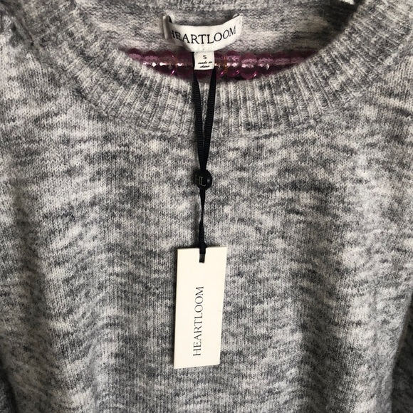 BNWT CONTEMPORARY HEATHER GREY SWEATER - Picture 2 of 8